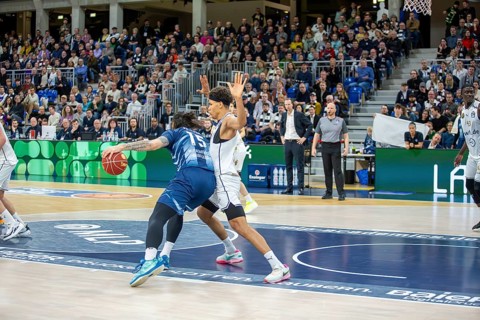 09.02.2024, easy Credit BBL, German Basketball League, Matchday 20) : Game scene MLP Academics