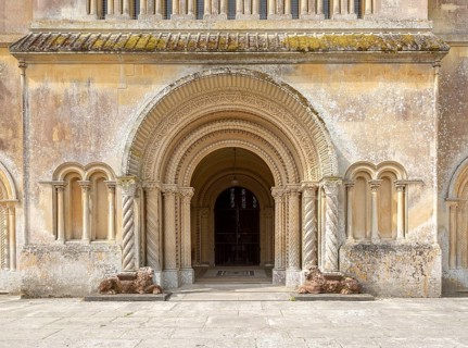 Exterior 19th century Italianate architecture of Wilton new church, Wiltshire, England, UK ornate