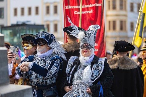 LUST & PASSION & JOY OF LIFE, for the joy of the masquerade, the Elbvenezian Carnival took place in