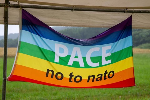 Ramstein Peace Camp 2021: The Stop Ramstein Air Base campaign was initiated by people from the