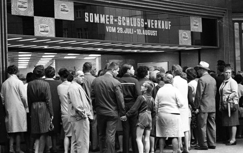DEU, Germany, Dortmund: Personalities from politics, business and culture from the years 1965-71.
