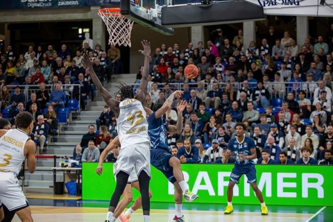 09.02.2024, easy Credit BBL, German Basketball League, Matchday 20) : Game scene MLP Academics