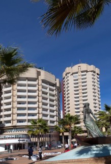 Hotel el Puerto, Pierre & Vacances, on the seafront, Fuengirola, Costa del Sol, Andalusia, Spain,