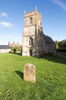 Church of Saint Katherine and Saint Peter, Winterbourne Bassett, Wiltshire, England, UK