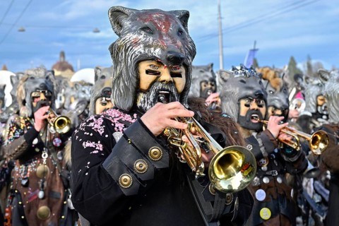 Guggenmusik Wolfskrieger trumpet
