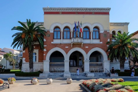 Town Hall, Porec, Istria, Croatia, Europe
