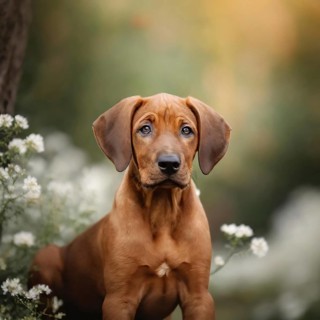 Dog, young dog, puppy, Rhodesian Ridgeback, recognised dog breed from South Africa (picture AI