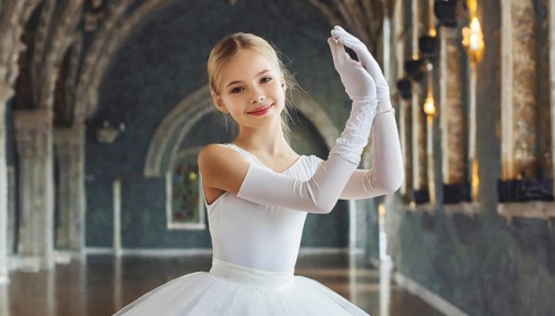 AI generated, girl, 10, 12, years, blond, blonde, dances, dancing, ballet, study, exercise,