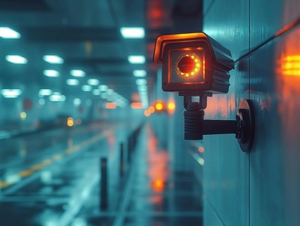 Camera for monitoring critical infrastructure such as streets, schools, squares, authorities, AI
