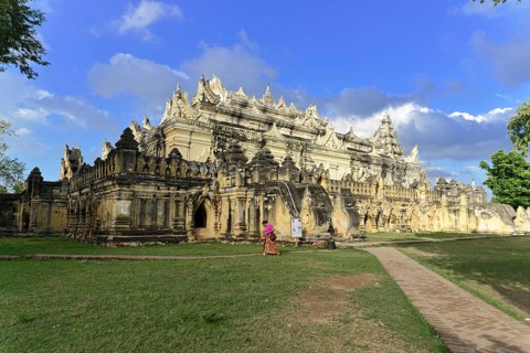 Mahamuni Pagoda, Mandalay, Burma, Burma, Myanmar, Asia
