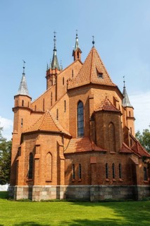 Catholic church of the Blessed Virgin Mary. Druskininkai, Lithuania, Europe