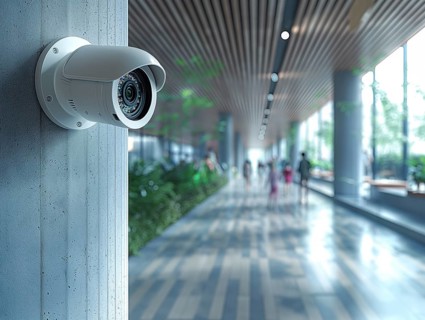 Camera for monitoring critical infrastructure such as streets, schools, squares, authorities, AI