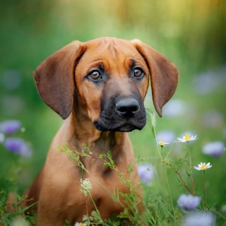 Dog, young dog, puppy, Rhodesian Ridgeback, recognised dog breed from South Africa (picture AI