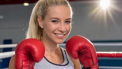 AI generated, woman, woman, 35, years, thai, thai, sport, boxing, gloves, thai boxing, muay thai,