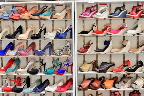 Shoes, shoe sales, Florence, Tuscany, Italy, Europe