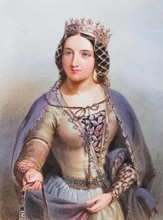 Anne of Warwick, (Anne Neville) 1456-1485. queen and wife of King Richard III of England. From the