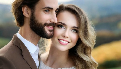 AI generated, human, people, man, men, bearded, dark-haired, woman, blond, blonde, brunette, woman,