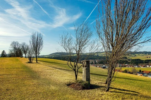 Stations of the Cross on the Buchenberg, Buchenberg, Allgaeu, Bavaria, Germany, Europe