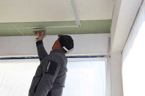 Dry construction, dry lining