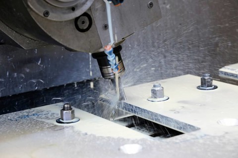 Metalworking with CNC milling machine