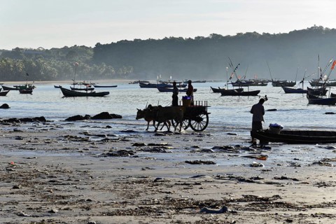 Ngapali Beach, Thandwe, Burma, Burma, Myanmar, Asia