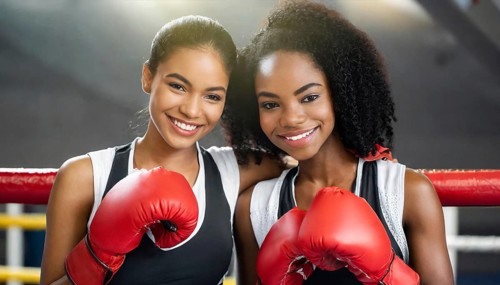 AI generated, woman, woman, 35, years, Thai, Thai, sport, boxing, gloves, Thai boxing, Muay Thai,