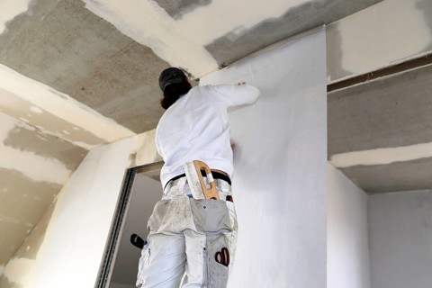 Craftsman (painter) for wallpapering work