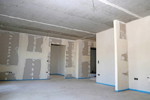 Dry construction, dry lining