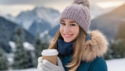 AI generated, human, humans, person, persons, woman, woman, one, coffee, coffee cup, coffee to go,