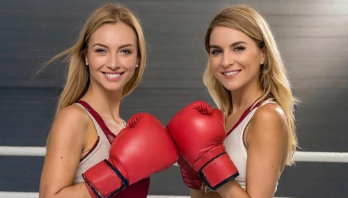 AI generated, woman, woman, 35, years, thai, thai, sport, boxing, gloves, thai boxing, muay thai,