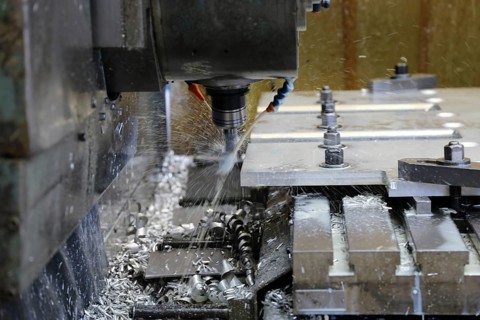 Metalworking with CNC milling machine