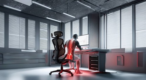 Diseases of the spine when working at a computer, sedentary work, stress on the skeleton and spine,