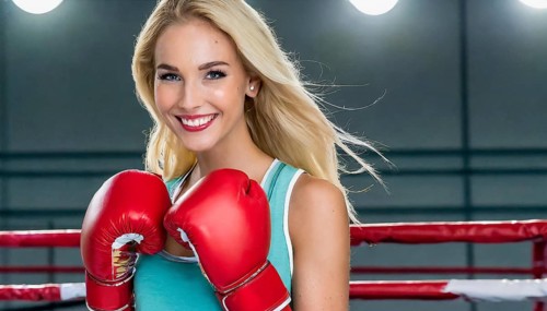 AI generated, woman, woman, 35, years, thai, thai, sport, boxing, gloves, thai boxing, muay thai,
