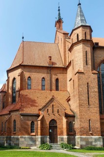 Catholic church of the Blessed Virgin Mary. Druskininkai, Lithuania, Europe