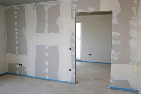 Dry construction, dry lining