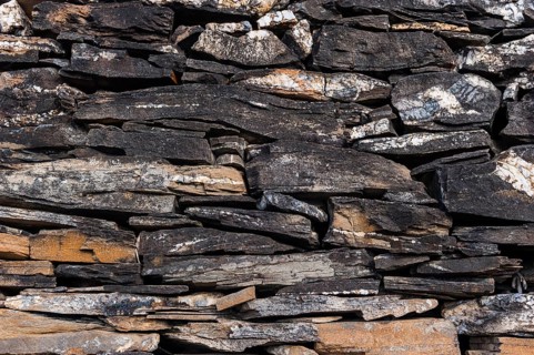 Structure of a stone wall, natural slate, slate slab, stone, stone structure, texture, wall, stone