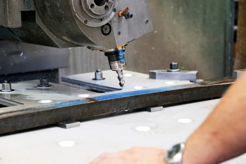 Metalworking with CNC milling machine