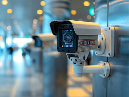 Camera for monitoring critical infrastructure such as streets, schools, squares, authorities, AI