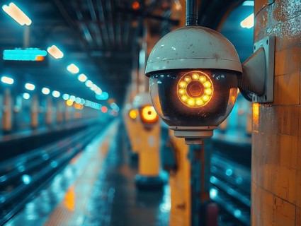 Camera for monitoring critical infrastructure such as streets, schools, squares, authorities, AI