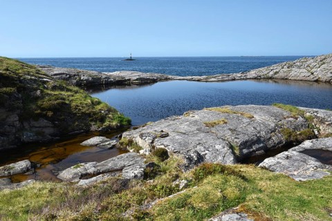 Norway, archipelago landscape on the Atlantic, Europe