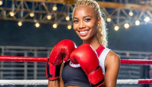 AI generated, woman, woman, 35, years, thai, thai, sport, boxing, gloves, thai boxing, muay thai,