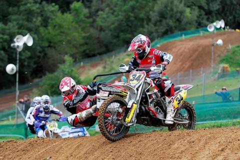 FIM Sidecar World Championship 2015, Rudersberg Motocross, Rudersberg, Baden-Wuerttemberg, Germany,