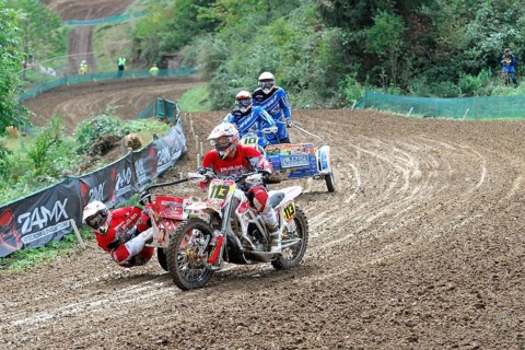 FIM Sidecar World Championship 2015, Rudersberg Motocross, Rudersberg, Baden-Wuerttemberg, Germany,