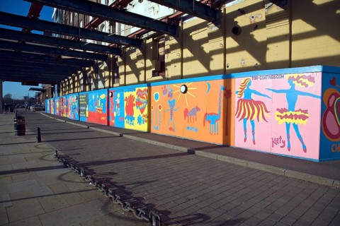 Public art project, Wet Dock urban redevelopment project, Ipswich, England, United Kingdom, Europe