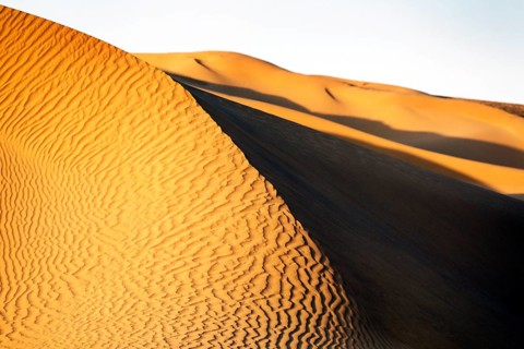 Mesr Desert in Iran. The Mesr Desert is part of the central Dashte-Kavir desert, 12.03.2019