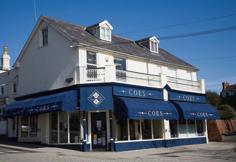 Coes traditional clothing shop, Felixstowe, Suffolk, England, United Kingdom, Europe
