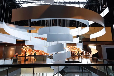 Exhibition in the Futurium. Ideas for the future come to life on 3000 square metres. In three
