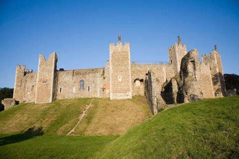 Framlingham castle, Suffolk, England, United Kingdom, Europe