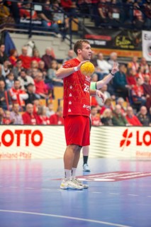 18.02.2024, 2nd HBL, German Handball League, Matchday 21) : Eulen Ludwigshafen against TuS