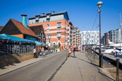 Redevelopment of Ipswich Waterfront, Suffolk, England, United Kingdom, Europe